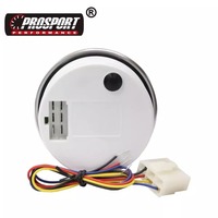 Tachometer Jam Kerja Baru 85mm 12V 24V 4000 RPM 3-1/3" Tahan Air Bahan Stainless Steel untuk Generator Tenaga Diesel/Bensin