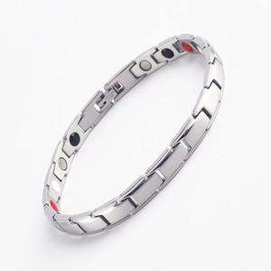 Women's Magnetic <b>Bracelet</b> Zinc Alloy Geometric Detachable <b>Bangle</b> Gift Jewelry - Product Image 2