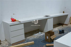 Công Nghiệp Phong Cách Kim Loại Gỗ Bảng Với Bọc Ghế Cafe Đồ Nội Thất Bán Buôn Cà Phê Cửa Hàng Truy Cập Với Một Bằng Đá Cẩm Thạch Hàng Đầu - Product Image 6