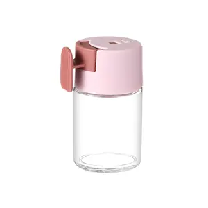 Moderne einfache Gewürz flasche 0,5g quantitative feste Flasche Haushalts feuchtigkeit beständiges Gewürz glas