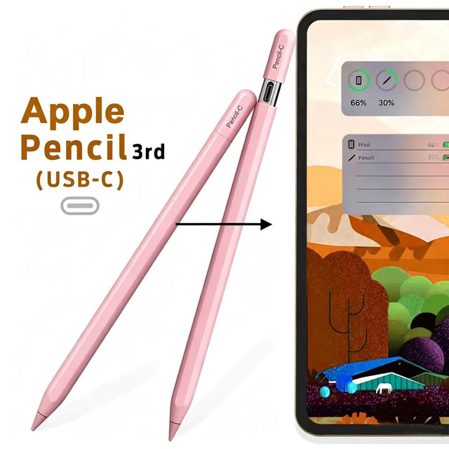 USB C Pencil for Apple iPad A16 10th, Fast Charge Stylus Pen for 2026-2018 iPad A16/11-6th, Air M4/M3/M2,Pro M3/M4/M5/Mini 5/6/7