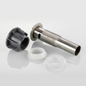 Sifone Moderno in Acciaio Inossidabile per Lavabo, Cestello Filtro Anti-Intasamento con Troppopieno e Scarico Pop-Up - Product Image 6