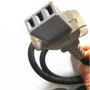 สายไฟ AC ปลั๊กแบบ BS 10A 250V สายทองแดง สำหรับเครื่องใช้ไฟฟ้าภายในบ้าน - Product Image 2