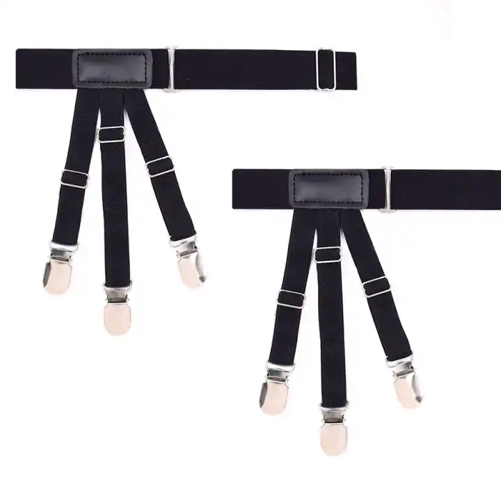 Adjustable Unisex Shirt Stay Belt Non-Slip Anti-crease Belts for
