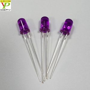 Nhấp nháy chậm 0.5 HZ khuếch tán (sương mù) ống kính ngắn dẫn đường kính 5mm dẫn điốt trắng hổ phách với ống kính khuếch tán màu hồng đỏ tươi - Product Image 6