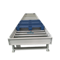 Convoyeur à rouleaux à gravité IVZ - Construction en acier, vitesse réglable, durable et facile à nettoyer
