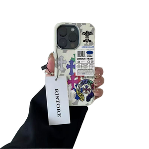 Coque de téléphone antichoc en PU pour iPhone 13, style urbain cool, sans support, vente en gros OEM pour marques de mode - Product Image 1