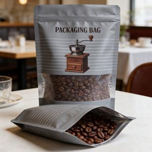 Bolsa de Embalaje de Alimentos de Envío Rápido, Diseño Rosa, Saco para Alimentos, Logotipo Personalizado, a Prueba de Humedad, Diferentes Tamaños, Bolsa de Pie - Product Image 1