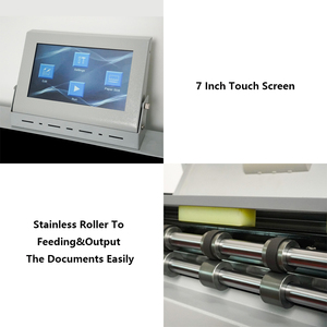 Y336 kỹ thuật số Máy đục lỗ tự động tự động Máy nhăn đục lỗ máy với màn hình cảm ứng - Product Image 4