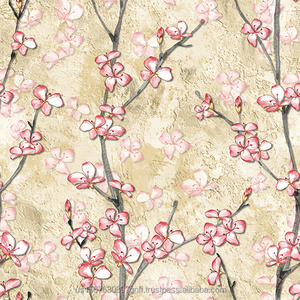 Diseños de flores papel tapiz personalizado vinilo Popular papel de pared para el hogar papel tapiz 3D para decoración del hogar - Product Image 4