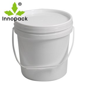 Cubo de plástico pintado de alta calidad 13L hecho en China logotipo personalizado - Product Image 3