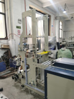 Machine de fabrication de sacs à glaçons jetables PE à grande vitesse entièrement automatique