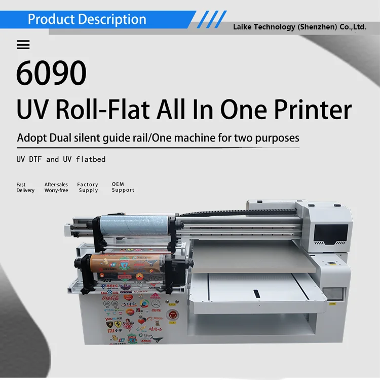 Epson Printing UV DTF Printer Machine Printing 6090 Model