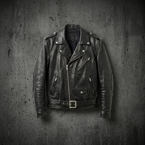 Black Men's Eco-Friendly Canvas Leather <b>Slim</b> <b>Fit</b> Winter Solid Waterproof Windproof Breathable Zipper Front Motorcycle <b>Jacket</b> - Product Image 2