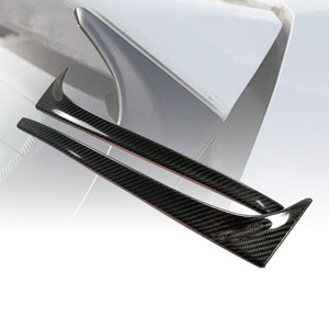 Alerones Laterales para Parachoques Trasero de Volkswagen Golf 7 R-Line, Textura de Carbono Negro Brillante, Alerón en Forma de Ala de ABS, Modificación de Automóvil - Product Image 1