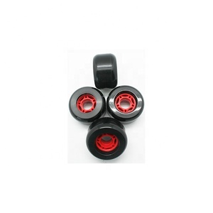 Roues de planche à dérive en caoutchouc, pas cher, roues de skate décalées 72x43mm, vente en gros, PU imprimé personnalisé, roue de planche longue - Product Image 4