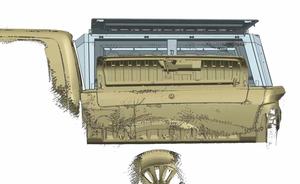 Couvre-lit de ramassage 4x4 accessoires tout-terrain auvent de camion pour <span class=keywords><strong>2022</strong></span> <span class=keywords><strong>Ram</strong></span> 1500 Limited avec lit de 5,7 pieds et avec Rambox - Product Image 5