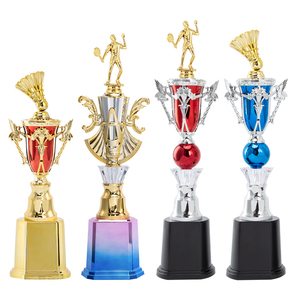 बैडमिंटन और टेनिस चैंपियनशिप के लिए थोक उच्च गुणवत्ता अनुकूलित डिजाइन ट्रॉफी - Product Image 3
