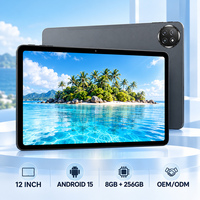 YPORANGECHENG OEM Logo Kustom Tablet Android 15 12 Inci 2000*1200 FHD Widevine L1 T616 32GB RAM 256GB 8000mAh