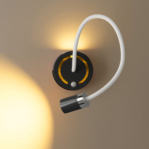 运动传感器无线磁性 DIY 可调节夜灯 USB 可充电触摸壁灯卧室床头 LED 灯家用 - Product Image 1