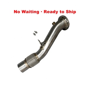 Tubo de Escape de Acero Inoxidable de Alto Rendimiento de 1.5 mm con Acabado Crudo para G22 B48, Tubo Recto - Product Image 2