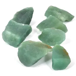 Wholesale Raw Quartz Crystal Stones For Healing Natural Rough Quartz Green aventurine