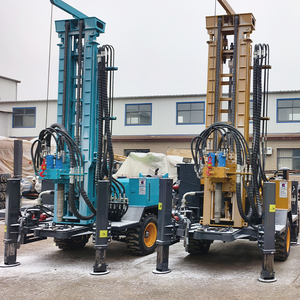 Trivella per pozzi d'acqua da montagna su rimorchio, 200m, con accessori completi - Product Image 4