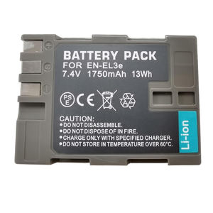 <span class=keywords><strong>Batterie</strong></span> EN-EL3e 1750mAh Li-ion <span class=keywords><strong>Batterie</strong></span> rechargeable pour <span class=keywords><strong>Nikon</strong></span> D30 D50 D70 D70S D90 D80 <span class=keywords><strong>D100</strong></span> D200 D300 D300S Batteries pour appareil photo - Product Image 1