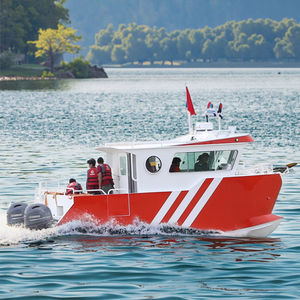 20 pieds Port River Patrol Aluminium Power Boat Catamaran Pêche Voile Travail Bateau pour Catamarans 7M Fabricant en Chine - Product Image 1