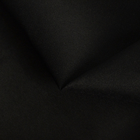 Tissu d'entoilage tissé à col en polyester 100% fusible en sergé pour l'usage du vêtement