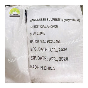 Engrais en poudre rose de Chine Mnso4 98% Engrais Sulfate de manganèse Prix Sulfate de manganèse en poudre 31,8% - Product Image 2