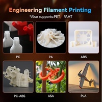 Stampante 3D Flashforge Creator 5 Pro Multicolore con 4 Testine, Stampante 3D FDM Multi-Materiale ad Alta Velocità CoreXY