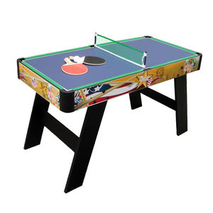 <span class=keywords><strong>Table</strong></span> de jeu personnalisée multifonctionnelle 6-en-1 <span class=keywords><strong>Tenis</strong></span> Ping Pong Air Hockey Billard Pool Dining Top Combo Snooker Billard Tables - Product Image 6