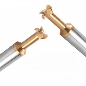 D4-D12 T forme flûte carbure monobloc fraises fraise en bout CNC tour routeur peu fraise outils métal acier usinage rainure - Product Image 5