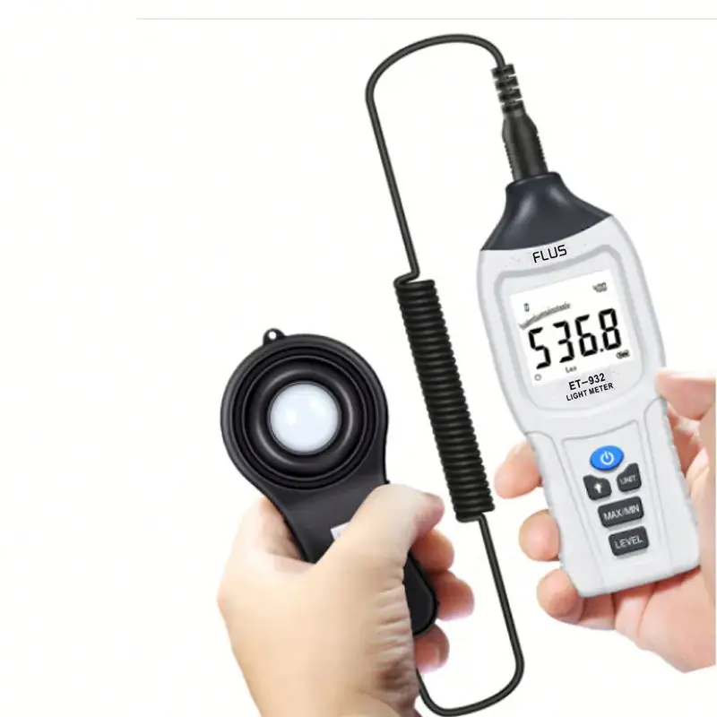 Influenze ET-932 Lux Meter Digital light meter illuminometer