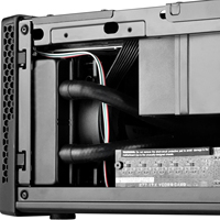 Silverstone SG13 Grande Alimentation Longue Carte Graphique Refroidissement par Eau Mini Gaming Desktop ITX Case avec Fan Stock