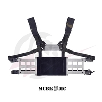 VC-008 FERRO CONCEPTS Style Low Visibility Lightweight Chest Rig Hanging Tegris Lazer Cut Tactical Nylon Textile Gear