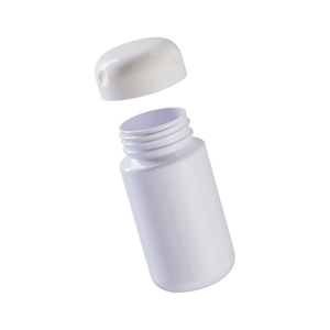 Bouteille en plastique HDPE de qualité alimentaire en forme de capsule de 4 oz et 5 oz <span class=keywords><strong>pour</strong></span> compléments alimentaires, vitamines, emballage en plastique avec couvercle - Product Image 6