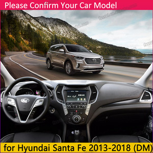 Tấm lót taplo xe Hyundai Santa Fe 2013 2014 2015 2016 2017 2018 DM, tấm che nắng taplo, thảm chống trượt - Product Image 5