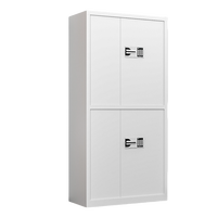 Archivador Metálico Moderno XLB con Cerradura para Oficina, con 3 Cajones, Almacenamiento de Archivos Contables, Panel de Documentos Reforzado