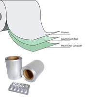 Rouleau composite OPA/AL/PVC souple pour emballage pharmaceutique de capsules et comprimés en feuille d'aluminium PTP, formage à froid et thermoscellage