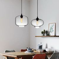 Luminaire suspendu en verre coloré moderne, lampe artistique de luxe pour hôtel, restaurant, salle à manger et îlot de cuisine