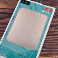 Boîtes en carton rigide personnalisables avec gaufrage et matériaux recyclables pour accessoires d'appareil photo, de téléphone portable et d'ordinateur