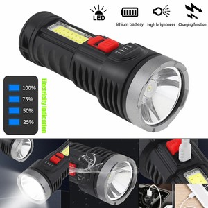 Lampe torche solaire LED multifonctionnelle, lampe torche longue portée pour l'extérieur, lampe torche solaire LED pour les voyages nocturnes - Product Image 6