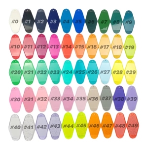 Wholesale <strong>Vintage</strong> Retro <strong>Hotel</strong> <strong>Keychains</strong> Custom Blank Plastic Metal Motel <strong>Keychains</strong> - Product Image 6