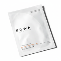 Mascarilla Facial y Corporal Calmante Coreana de Marca Privada Bowa, con Ácido Hialurónico Hidratante y Centella Asiática para Pelo Encarnado