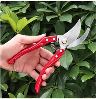Cisailles à fleurs, sécateurs à branches, cisailles à gazon pour arbres, en acier SK5, longues, à lames croisées
