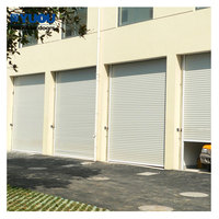 Porte de garage automatique à enroulement en aluminium pour entrepôt, prix bas, portes à enroulement électriques