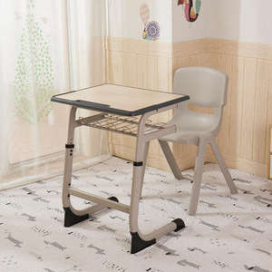 Ensemble bureau et chaise d'école moderne unique en <span class=keywords><strong>bois</strong></span> durable avec métal pour salle de classe ou salle de sport <span class=keywords><strong>Prix</strong></span> - Product Image 3