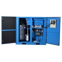 Compresseur d'air industriel à vis DUKAS 7,5-37 kW, refroidi par air, lubrifié, stationnaire, à vitesse fixe